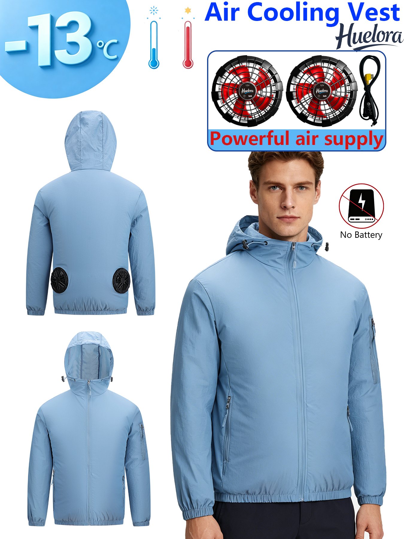 Chaqueta con Capucha y Ventila - Fishing Kit Compact reseña y precio