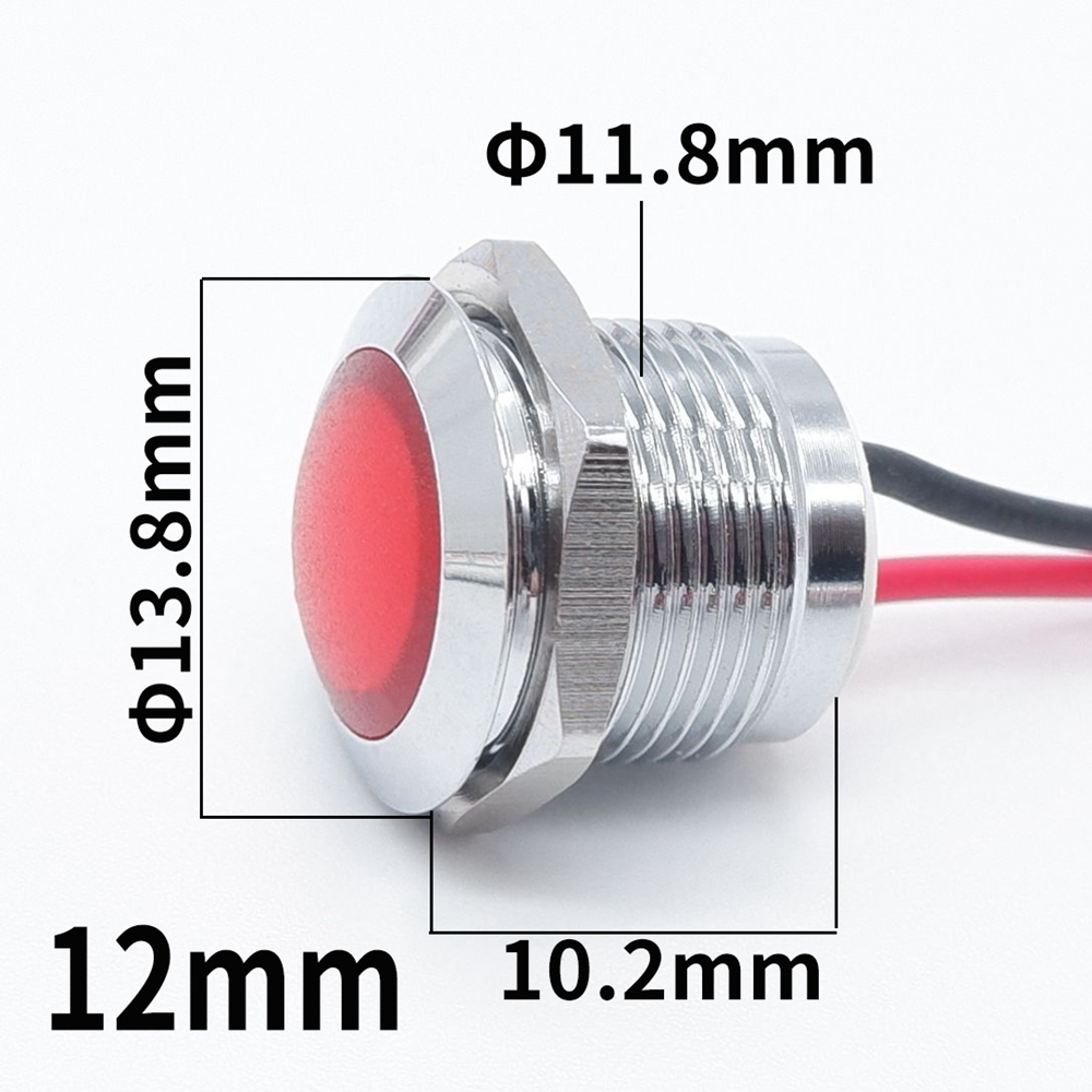 Luz indicadora LED de Metal de - Signal Panel Orange reseña y precio